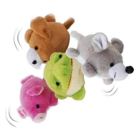Peluche Camon Animalitos con cuerda para gatos