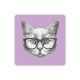 Posavasos Madera Gatos lote 6 unidades