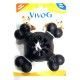 Juguete para premios VivoG Caucho negro 13 cm