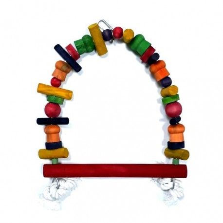 Percha Columpio Grande 25x25 cm para loros
