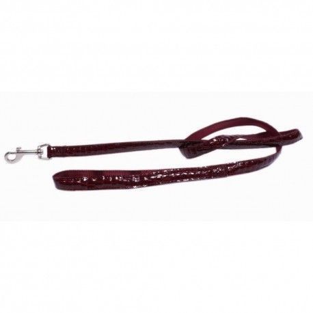 ramal-cuero-sandimas-croco-soft-mini-15x1200-mm-granate