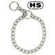 Collar de Adiestamiento HS Sprenger eslabón retorcido de acero inoxidable 2 mm
