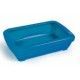 Bandeja Higiénica con marco 47x32 cm azul