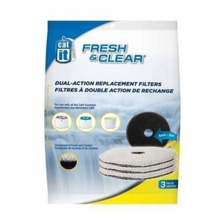 Filtros de Recambio para Fuente Catit pack 3 u