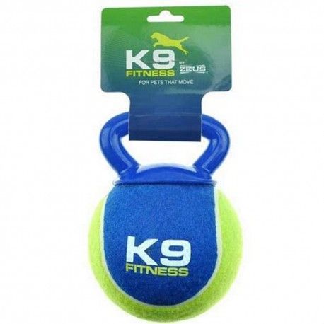 Juguete Zeus k9 Fitness Pelota Tenis XL con Asa 13cm