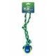 Juguete Zeus k9 Fitness Asa con Dos Nudos en Cuerda y Pelota de Tenis 43 cm