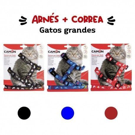 arnes-y-correa-para-gatos-grandes-camon