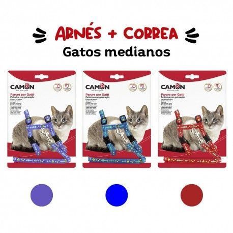 arnes-y-correa-para-gatos-medianos-camon