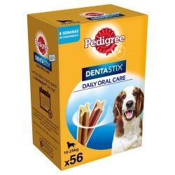 Dentastix 10-25 kg Limpiador Dental Pedigree caja 56 sticks