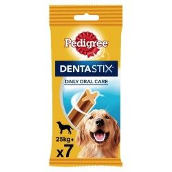 Dentastix +25 kg Limpiador Dental Pedigree bolsa 7 sticks