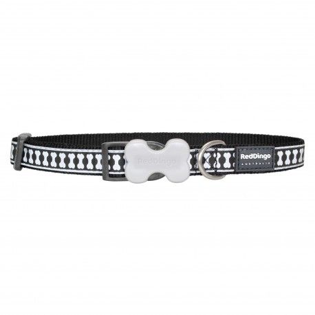 collar-nailon-red-dingo-huesos-reflectante-30-47-cm