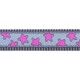 arnes-ajustable-red-dingo-hot-pink-cool-grey-nailon-varias-tallas-detalle