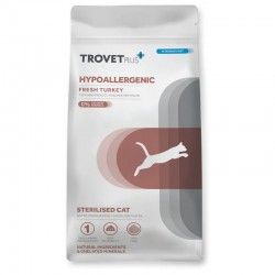 Trovet Plus Gatos HYPOALLERGENIC Sterilised Pavo Fresco