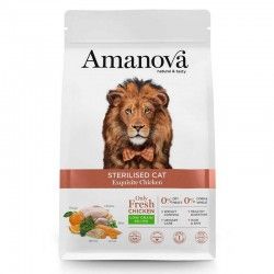 Amanova Gato STERILISED CAT Pollo Fresco Low Grain