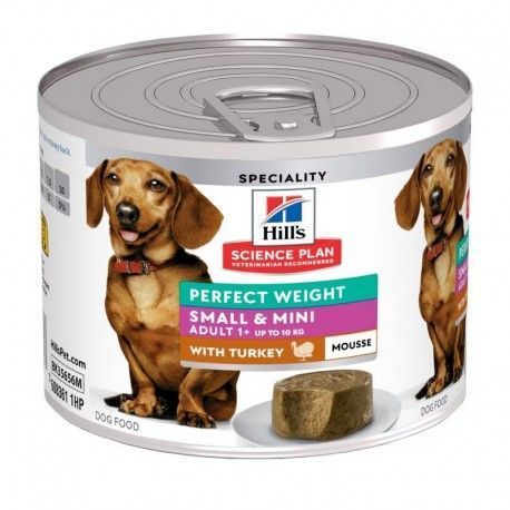 hills-canine-small-mini-adult-perfect-weight-pavo-mousse-lata-200-g