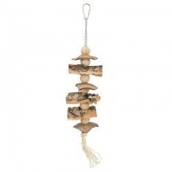 Juguete para Aves corcho y madera Trixie 37 cm