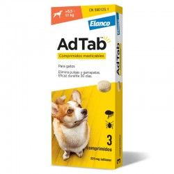 AdTab Perros 5,5 - 11 kg Antiparasitario Externo Comprimido Masticable