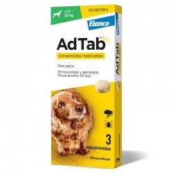 AdTab Perros 11 - 22 kg Antiparasitario Externo Comprimido Masticable