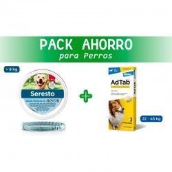 PACK Collar Seresto Perros más de 8 kg + AdTab 22 - 45 kg 3 comprimidos