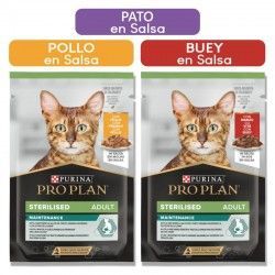 Purina Pro Plan Gato STERILISED Maintenance Pouch en Salsa 85 g