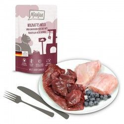 MJAMJAM Venado y Conejo con Arándanos afrutados Pouch de 125 g