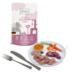 MJAMJAM DUO de Pato y Pollo con Zanahorias Pouch de 125 g