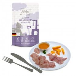 MJAMJAM DUO de Pollo y Conejo con Calabaza al vapor Pouch de 125 g