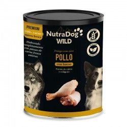 NutraDog Wild PREMIUM Pollo con Hueso Grain Free Lata 400 g