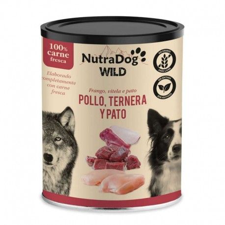 nutradog-wild-pollo-ternera-y-pato-grain-free-lata-400-g