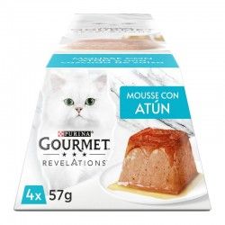 Purina Gourmet REVELATIONS Mousse con Atún y cascada de salsa 4x57 g