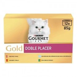 Purina Gourmet Gold DOBLE PLACER Pack Surtido 12x85 g