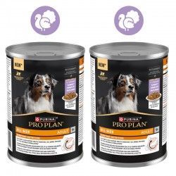 Pro Plan Perro EVERYDAY NUTRITION Adult PACK Latas con Pavo en Gelatina 2x400 g