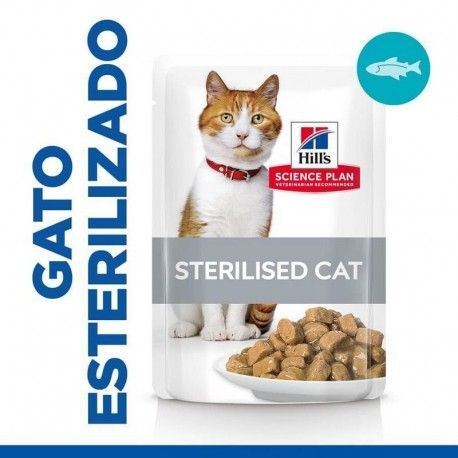hills-feline-sterilised-cat-con-trucha-en-salsa-85-g