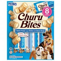 Churu Dog BITES de Pollo con Queso 8x12 g