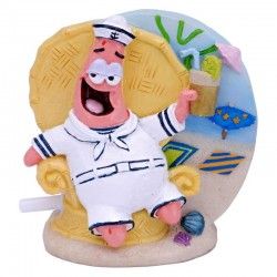 Patricio Playero con difusor 8 cm decoración para acuarios Bob Esponja
