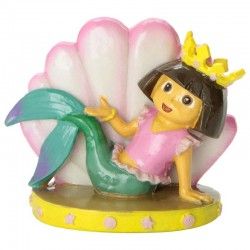 Dora Sirenita 6x8 cm decoración para acuarios Dora la Exploradora