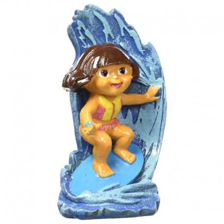 dora-surfeando-9x4-cm-decoracion-para-acuarios-dora-la-exploradora
