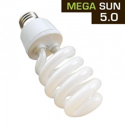 Bombilla MEGA SUN 5.0 con UVB y UVA 26W