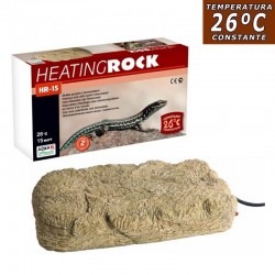 Roca Térmica Calentador con Termostato 15W HeatingRock HR-15