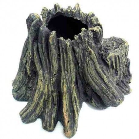 Volcán con salida de burbujas 11x14 cm