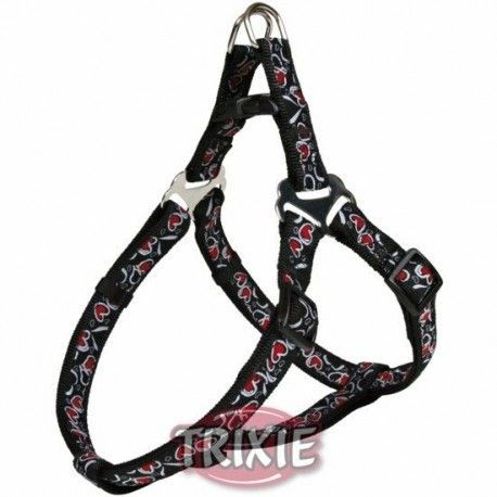 arnes-trixie-modern-art-hearts-xs-nailon-negro