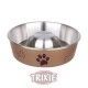 comedero-glotones-acero-inox-trixie-slow-feed-anillo-antisdeslizante-bronce