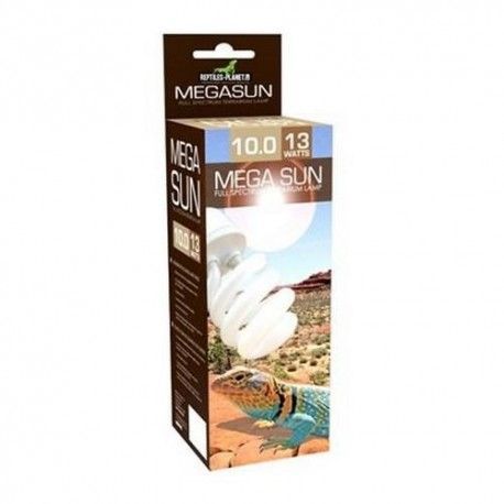 Lámpara Mega Sun 10.0 con UVB y UVA